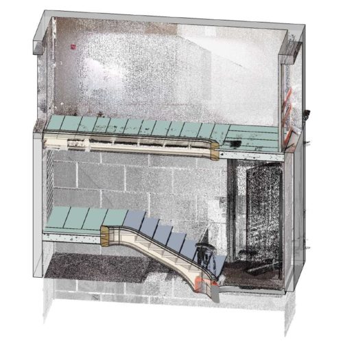 BIMOTEP scan to BIM RCA 3D association scan 3