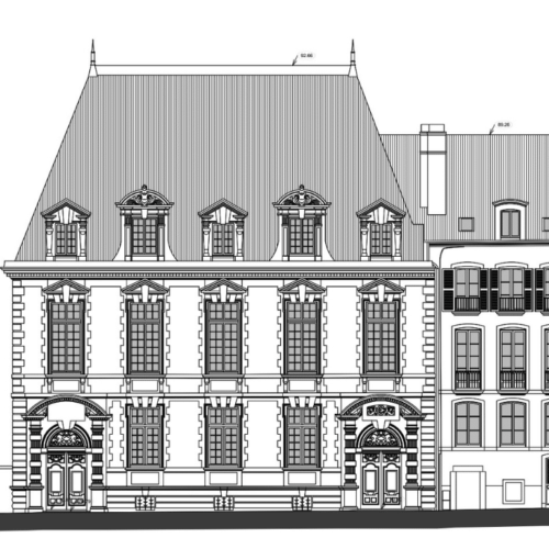 Plan 2D - OMETSA relevé d’architecture - RCA 3D