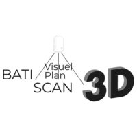 Logo Bati Visuel 3D - Relevé 3D - RCA