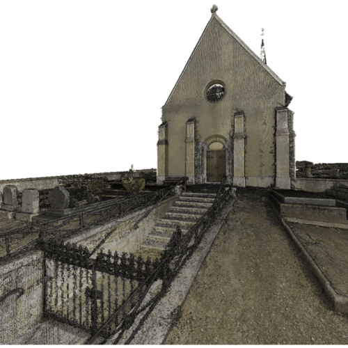 Nuage de points vue 3D - Bati Visuel 3D